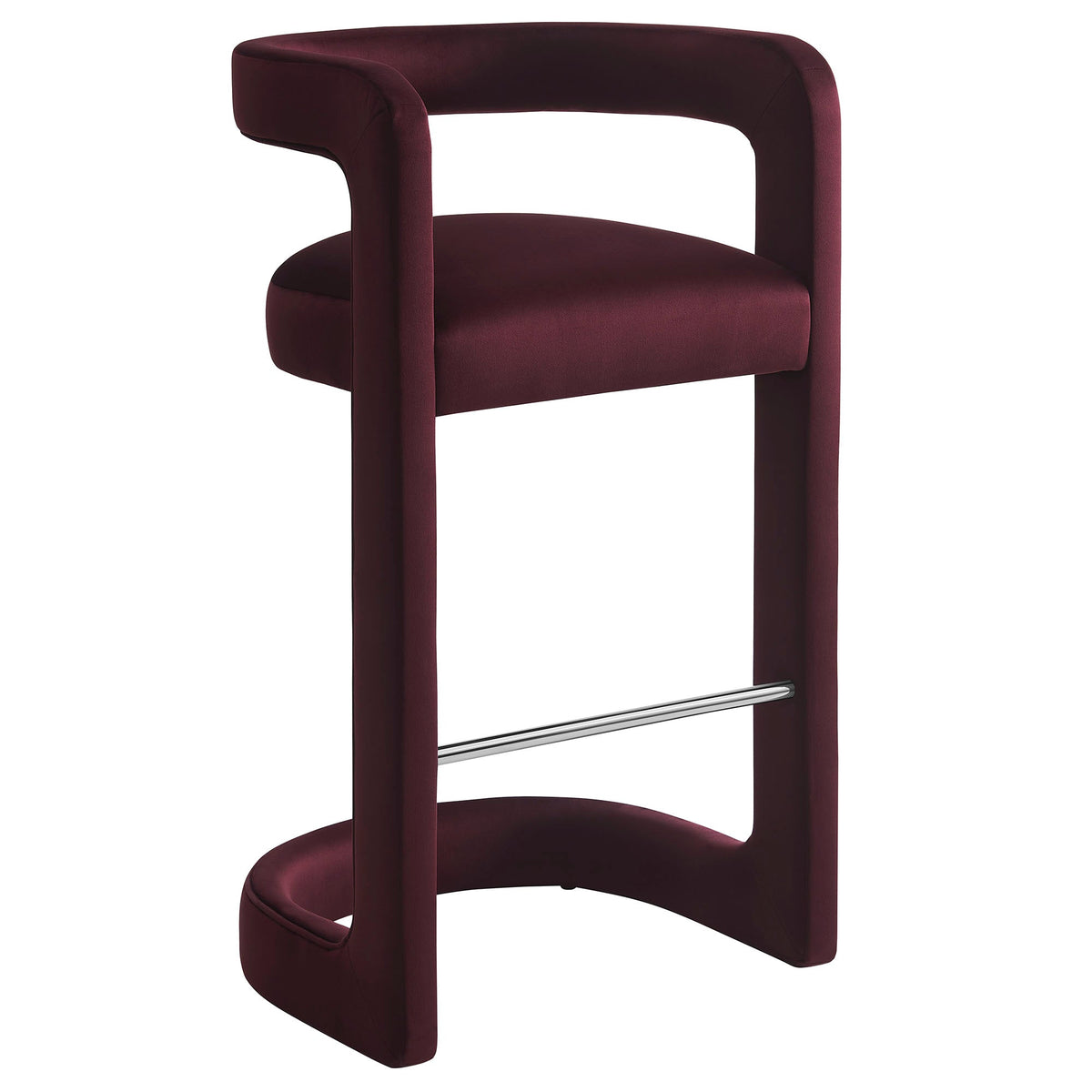 Winslow Performance Velvet Bar Stool Set of 2 by Modway, photo 24 of 42