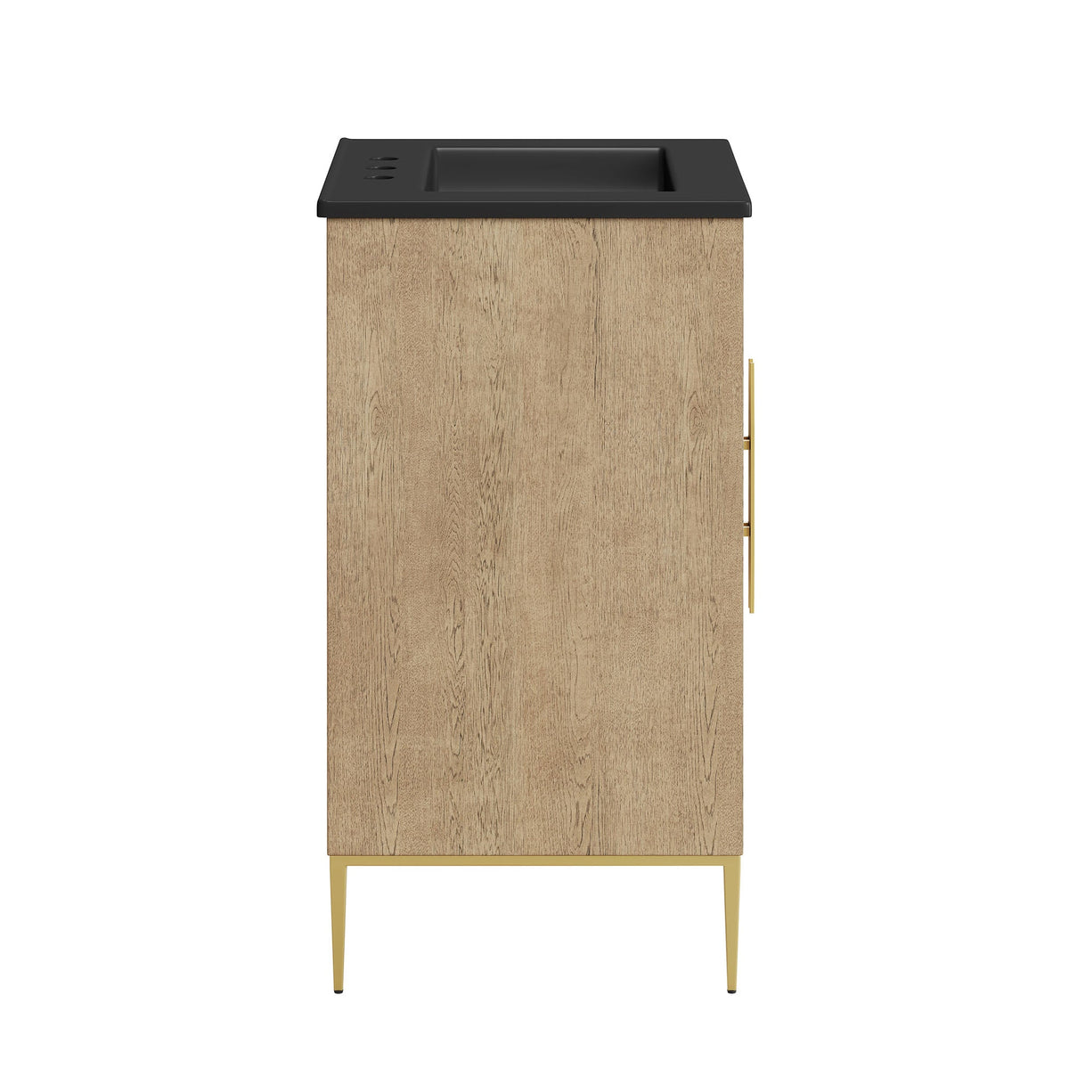 Awaken 24" Bathroom Vanity by Modway - Oak Black / Oak White, photo 4 of 22