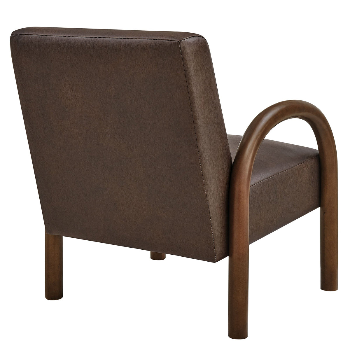 Lunet Faux Leather Upholstered Accent Chair by Modway, photo 5 of 27