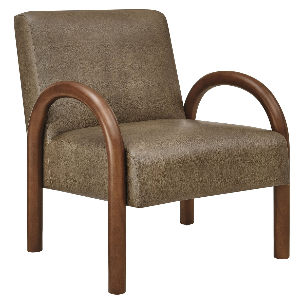 Lunet Faux Leather Upholstered Accent Chair by Modway, photo 10 of 27