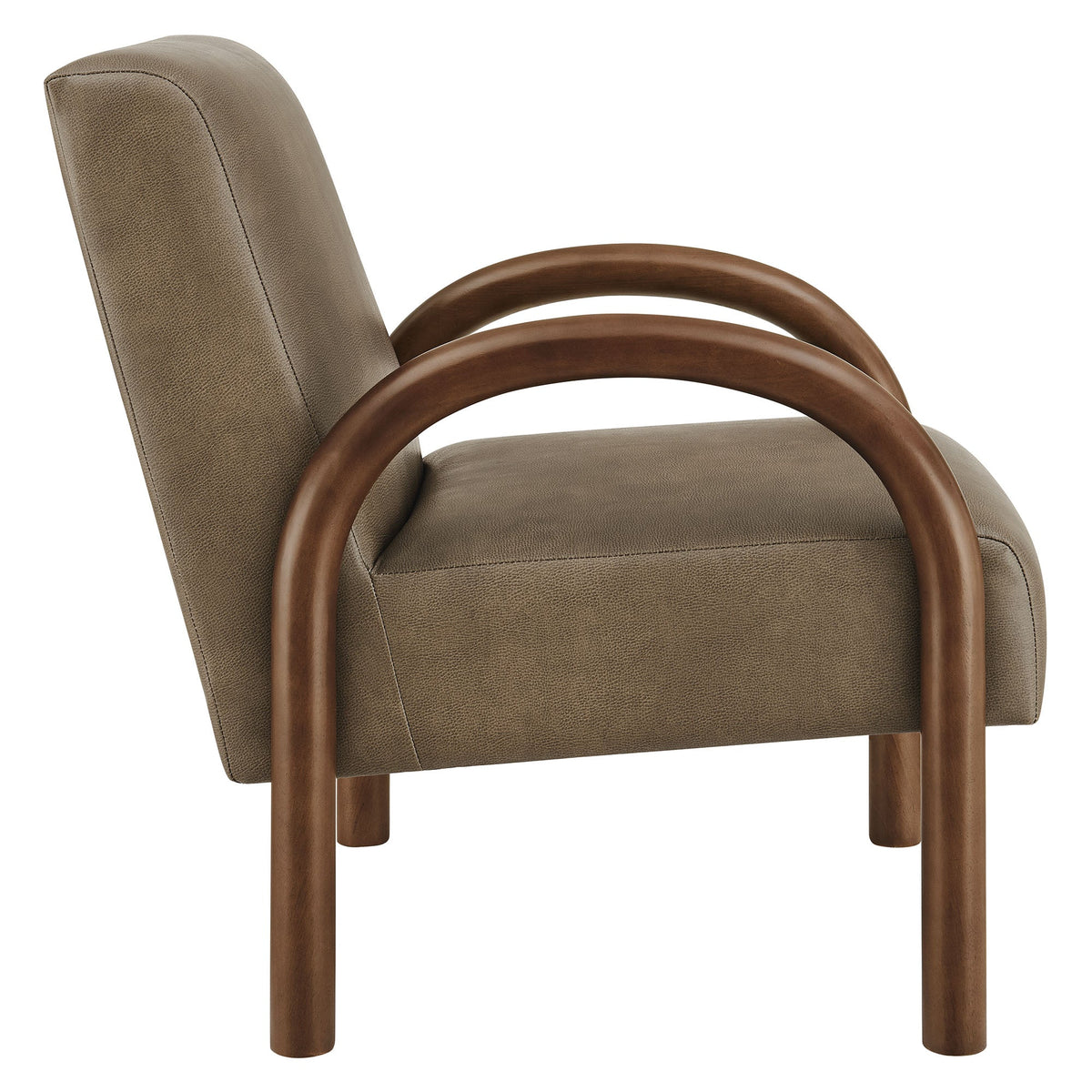 Lunet Faux Leather Upholstered Accent Chair by Modway, photo 13 of 27