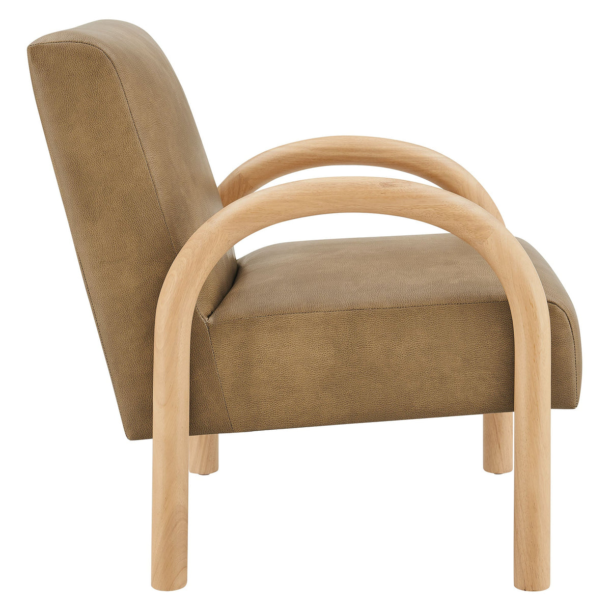 Lunet Faux Leather Upholstered Accent Chair by Modway, photo 22 of 27