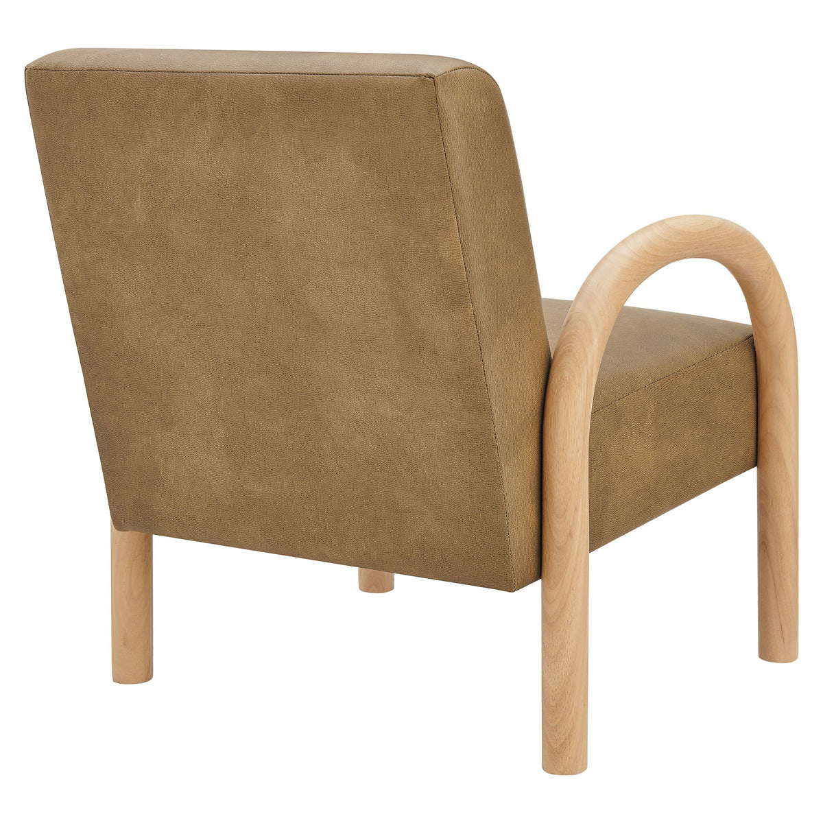 Lunet Faux Leather Upholstered Accent Chair by Modway, photo 23 of 27