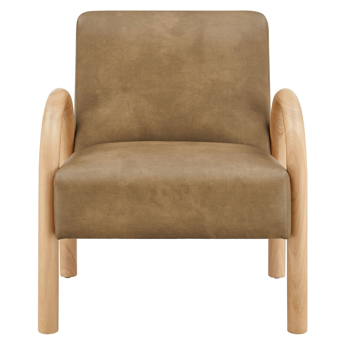 Lunet Faux Leather Upholstered Accent Chair by Modway, photo 24 of 27