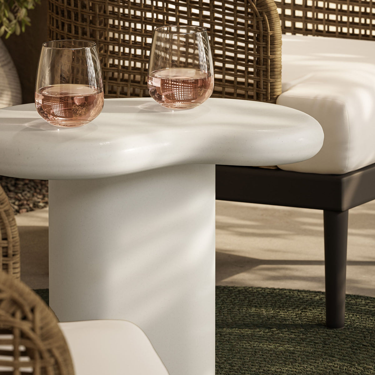 Elowen Outdoor Patio Side Table by Modway, photo 12 of 12