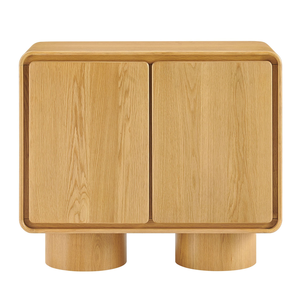 Lumo 2-Door Curved Wood Accent Cabinet by Modway, photo 5 of 33