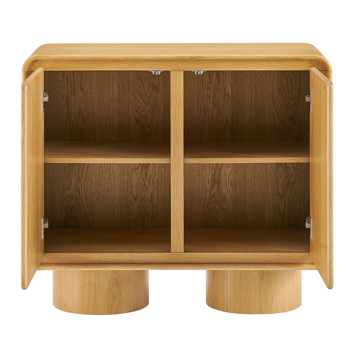Lumo 2-Door Curved Wood Accent Cabinet by Modway, photo 6 of 33