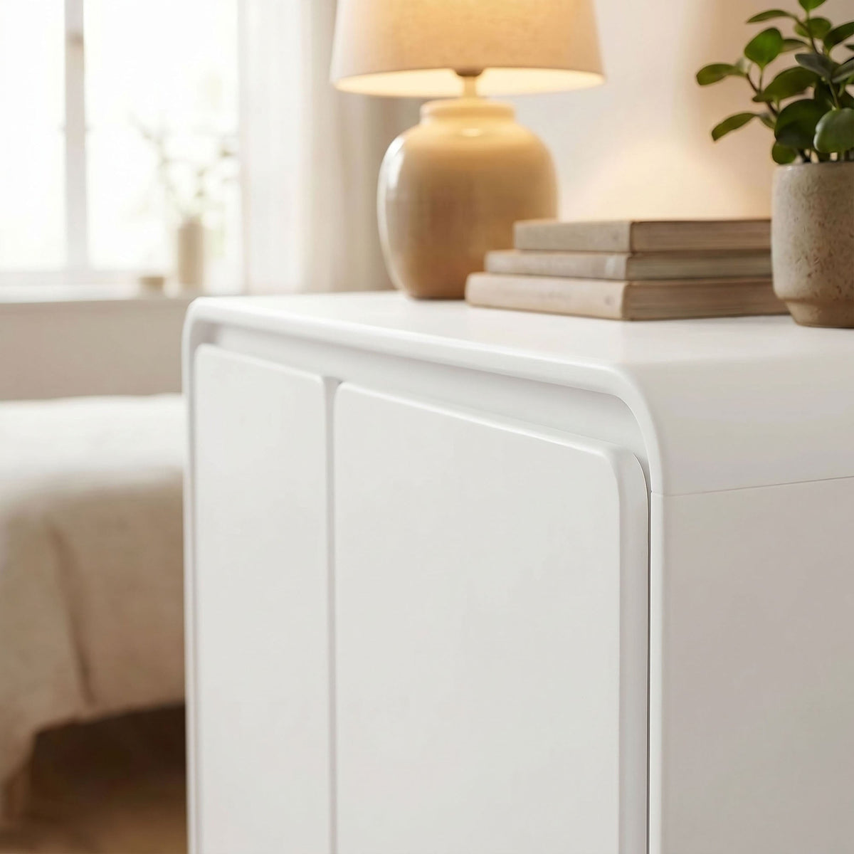 Lumo 2-Door Curved Wood Accent Cabinet by Modway, photo 21 of 33