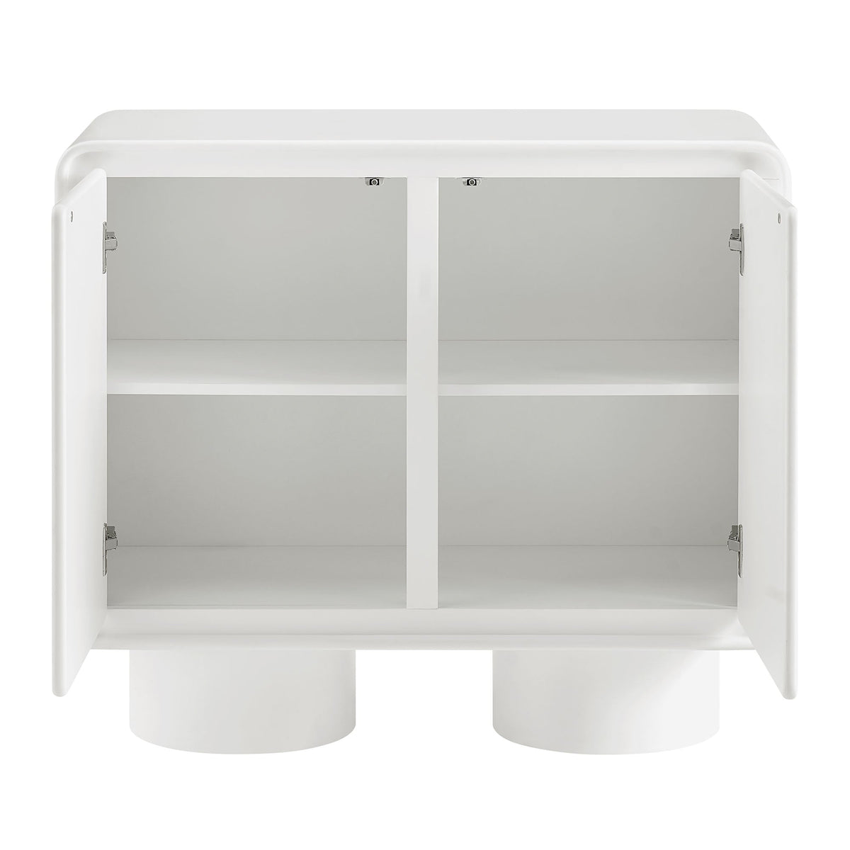 Lumo 2-Door Curved Wood Accent Cabinet by Modway, photo 17 of 33