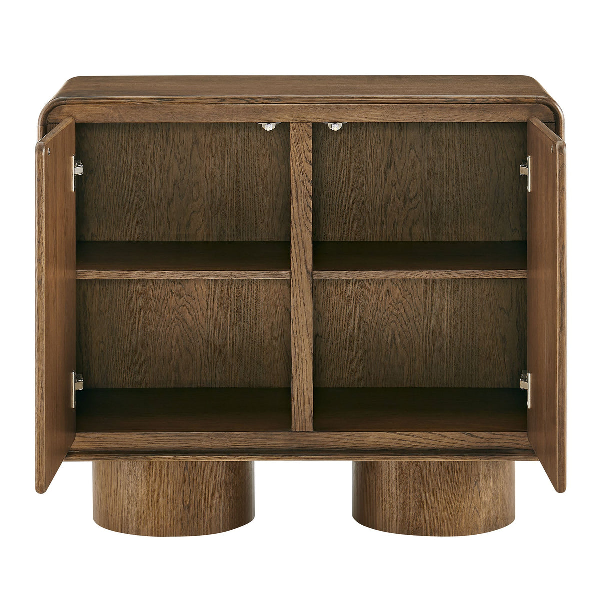 Lumo 2-Door Curved Wood Accent Cabinet by Modway, photo 28 of 33