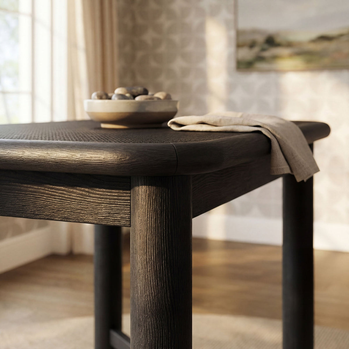 Alvia Rectangular 60" Oak Wood Bar Table by Modway, photo 10 of 20