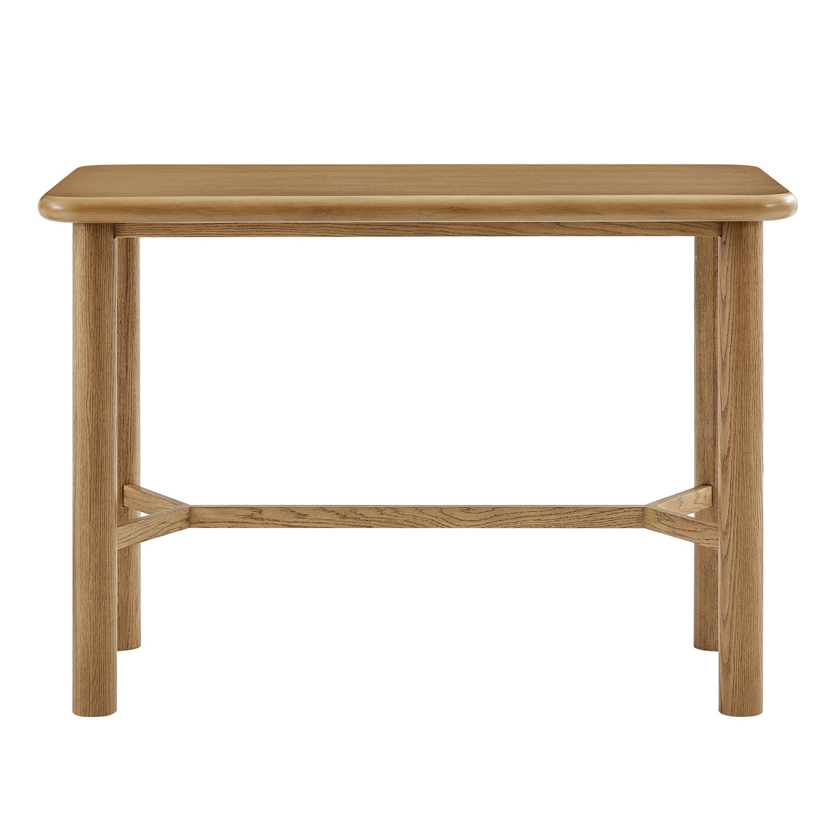 Alvia Rectangular 60" Oak Wood Bar Table by Modway, photo 15 of 20