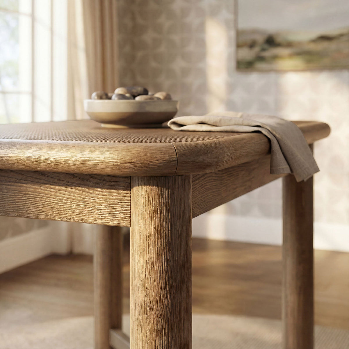 Alvia Rectangular 60" Oak Wood Bar Table by Modway, photo 20 of 20