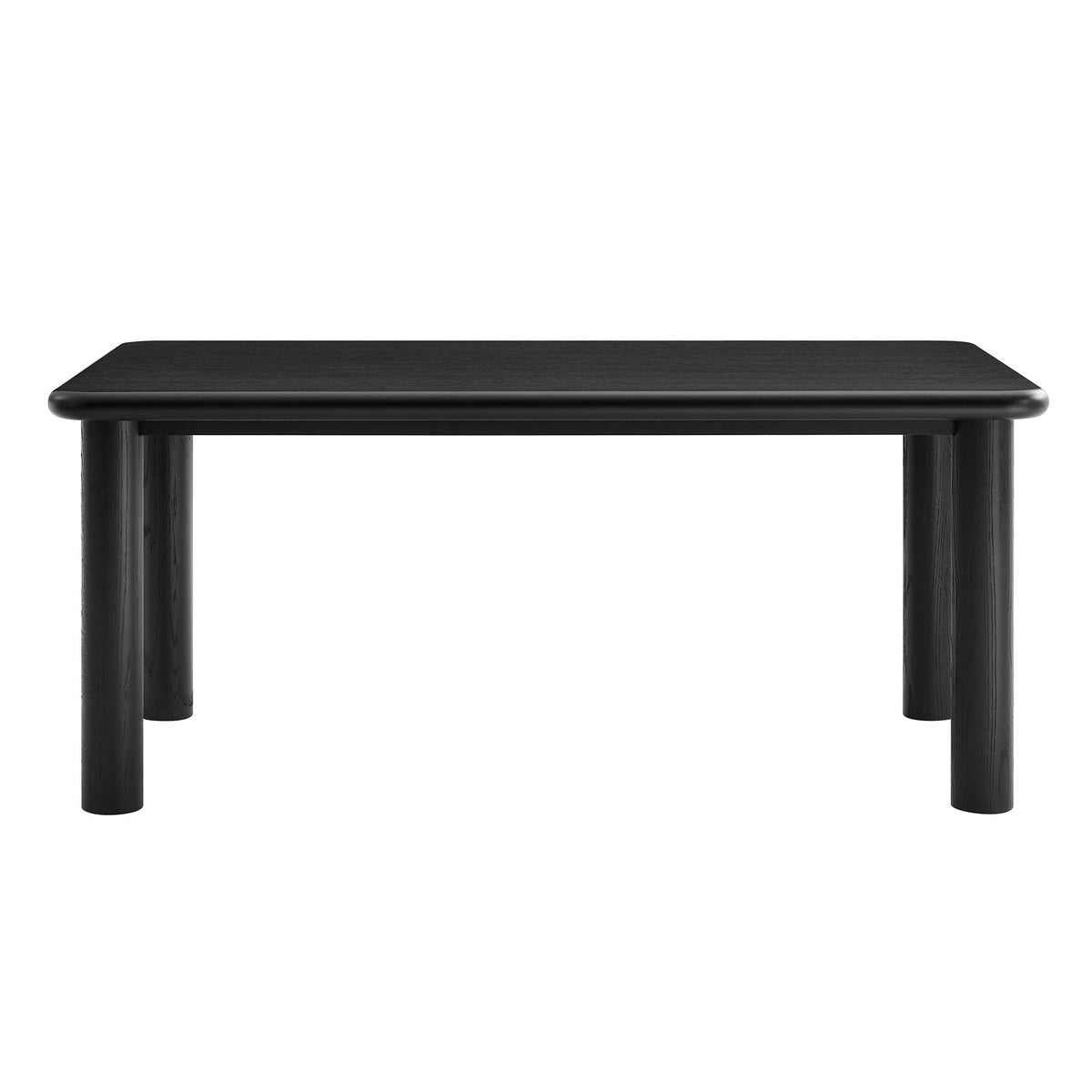 Alvia 72" Rectangular Oak Wood Dining Table by Modway, photo 5 of 18