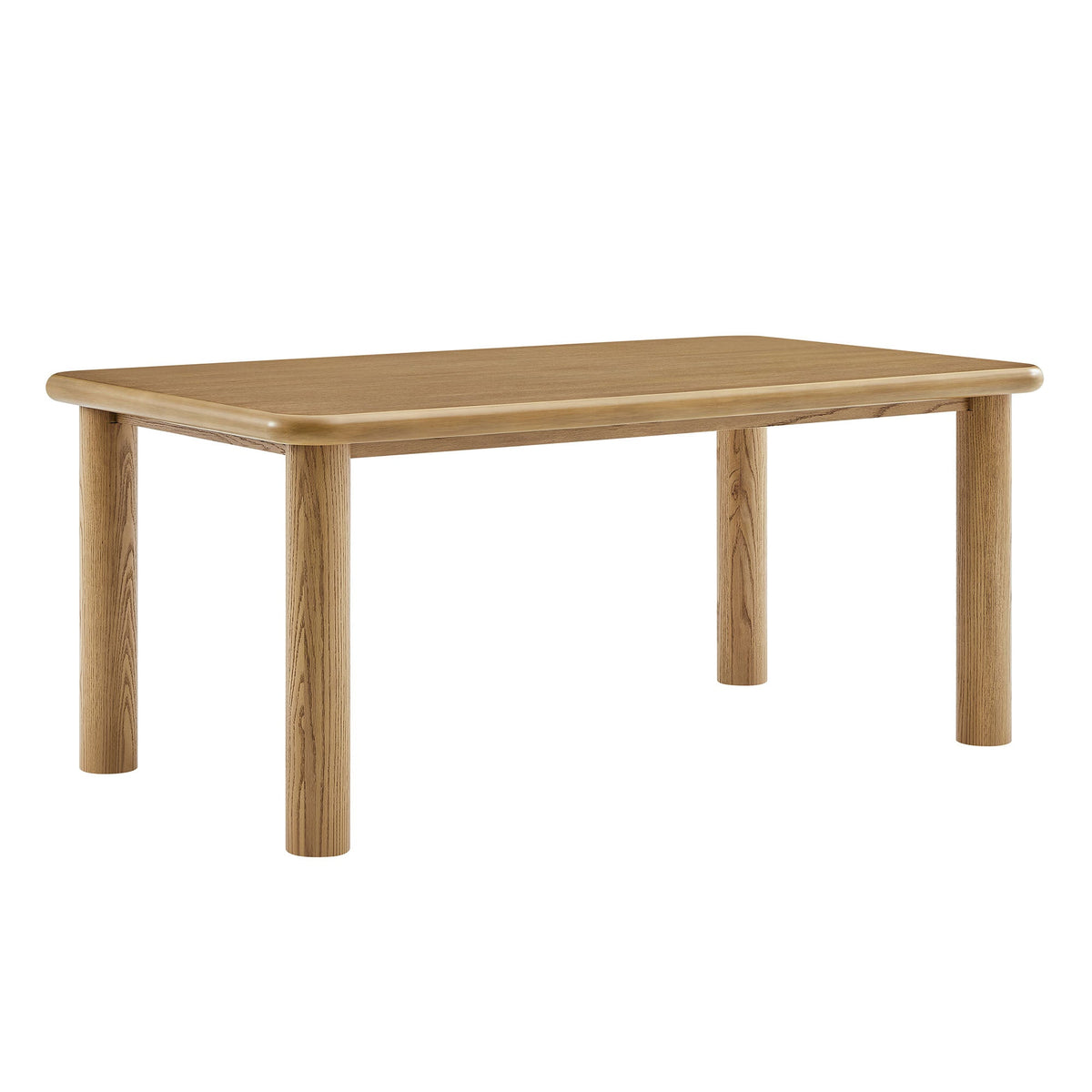 Alvia 72" Rectangular Oak Wood Dining Table by Modway, photo 10 of 18