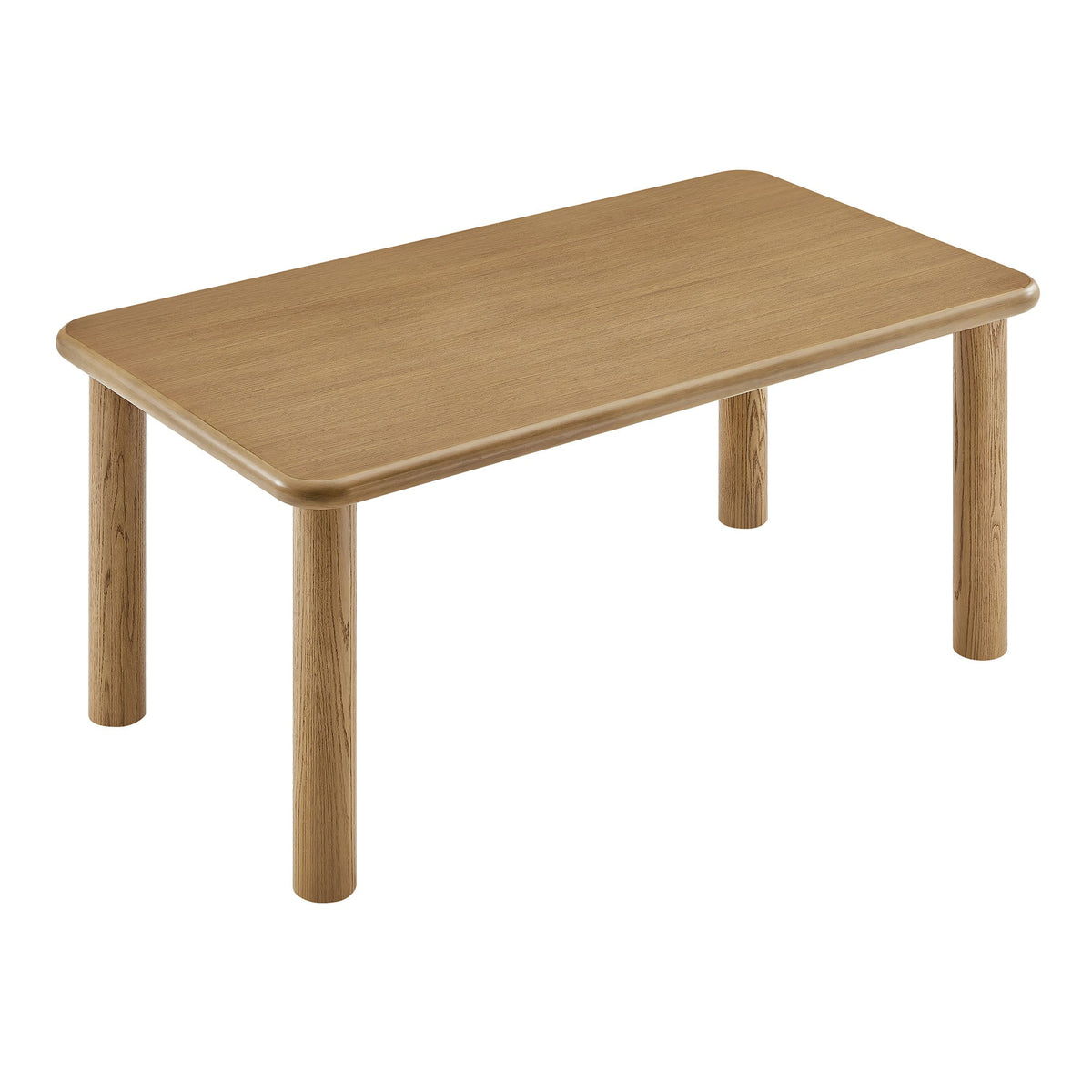 Alvia 72" Rectangular Oak Wood Dining Table by Modway, photo 15 of 18