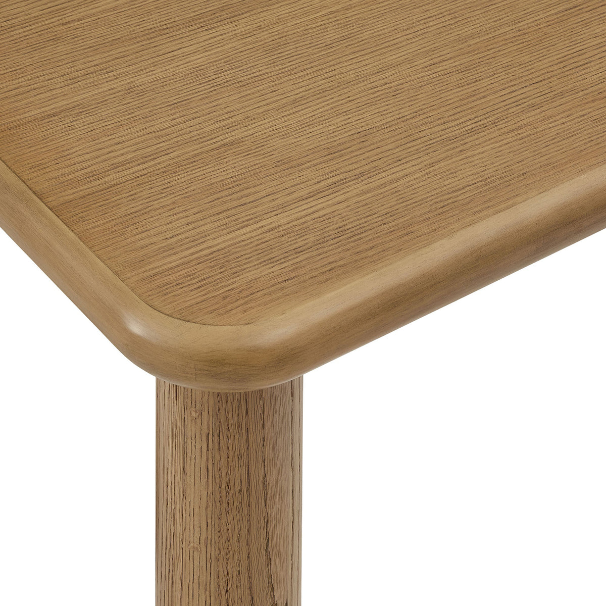 Alvia 72" Rectangular Oak Wood Dining Table by Modway, photo 16 of 18