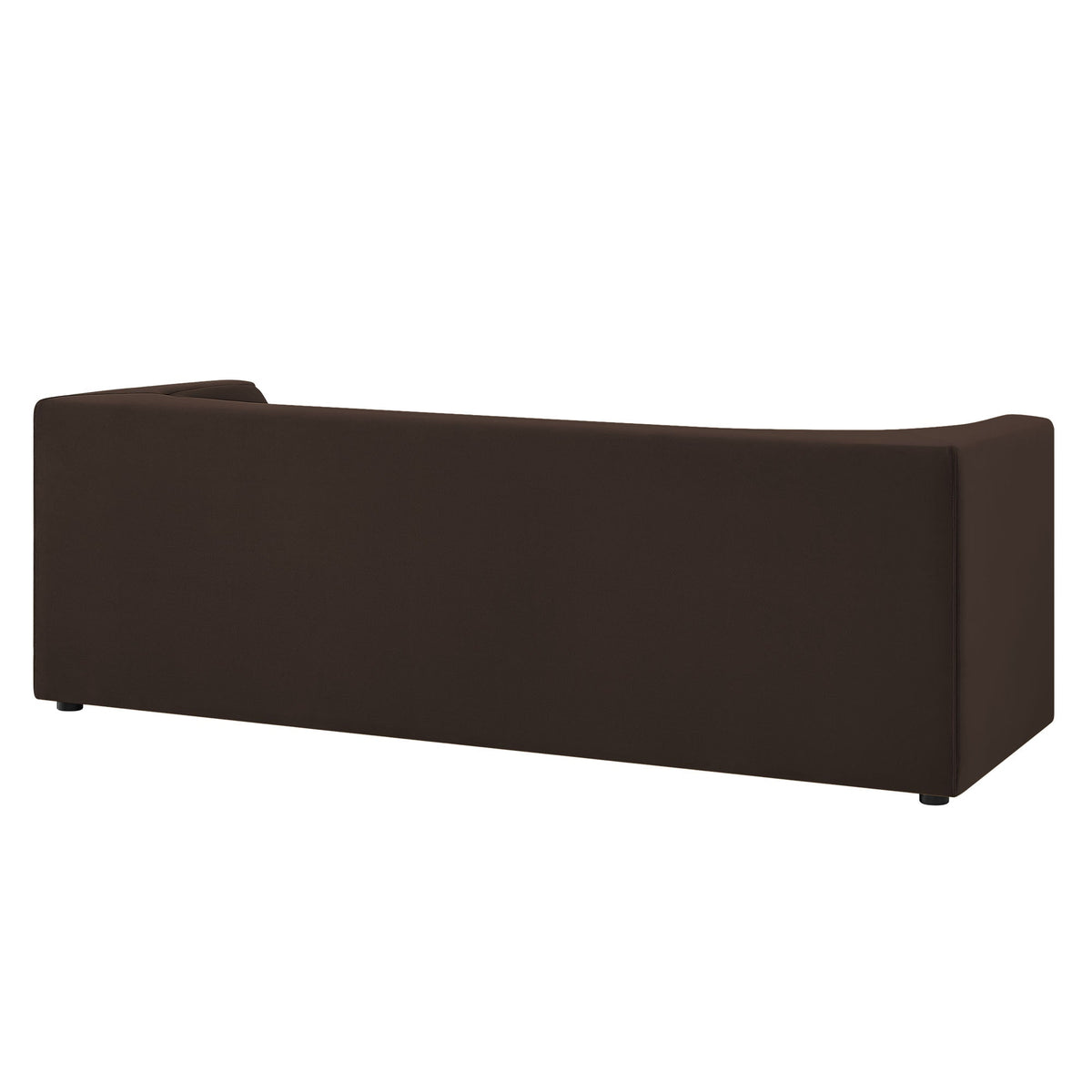 Hilda 86" Curved Back Performance Velvet Sofa by Modway, photo 15 of 40