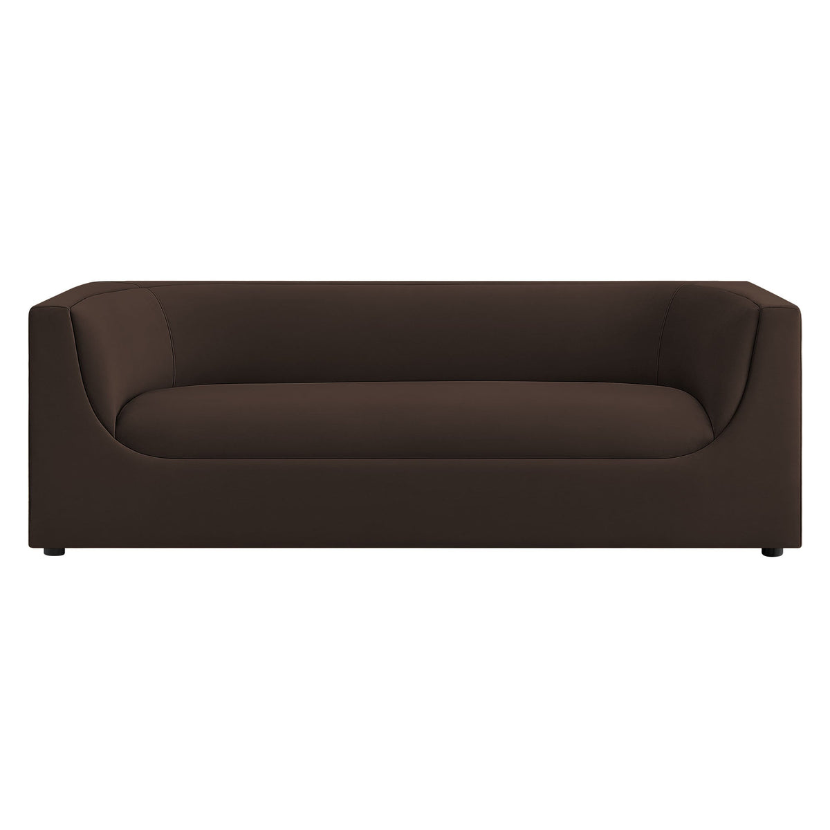 Hilda 86" Curved Back Performance Velvet Sofa by Modway, photo 16 of 40