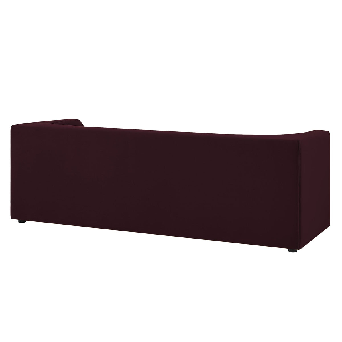 Hilda 86" Curved Back Performance Velvet Sofa by Modway, photo 25 of 40