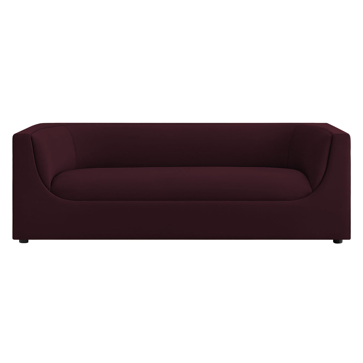 Hilda 86" Curved Back Performance Velvet Sofa by Modway, photo 26 of 40