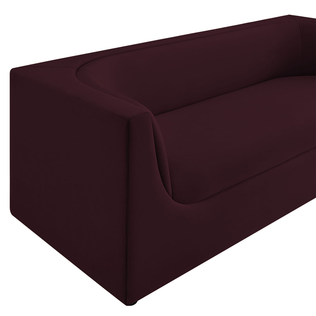 Hilda 86" Curved Back Performance Velvet Sofa by Modway, photo 27 of 40