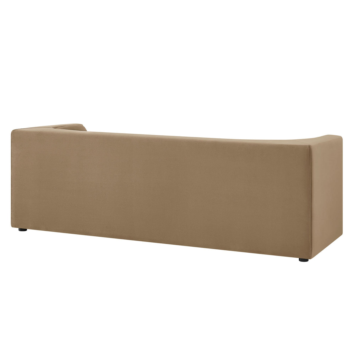 Hilda 86" Curved Back Performance Velvet Sofa by Modway, photo 35 of 40