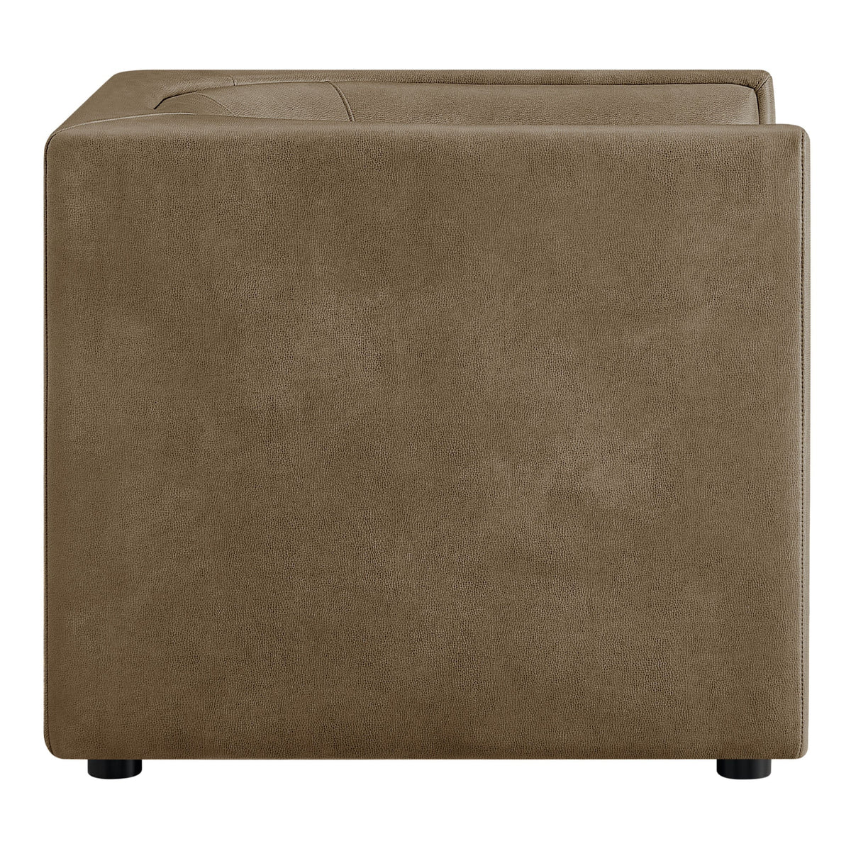 Hilda Curved Back Vegan Leather Armchair by Modway, photo 4 of 20