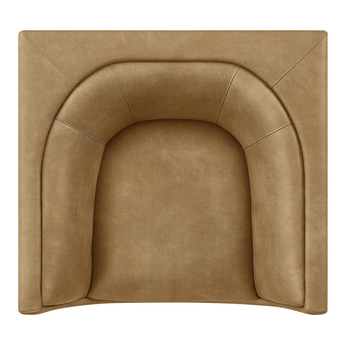 Hilda Curved Back Vegan Leather Armchair by Modway, photo 18 of 20