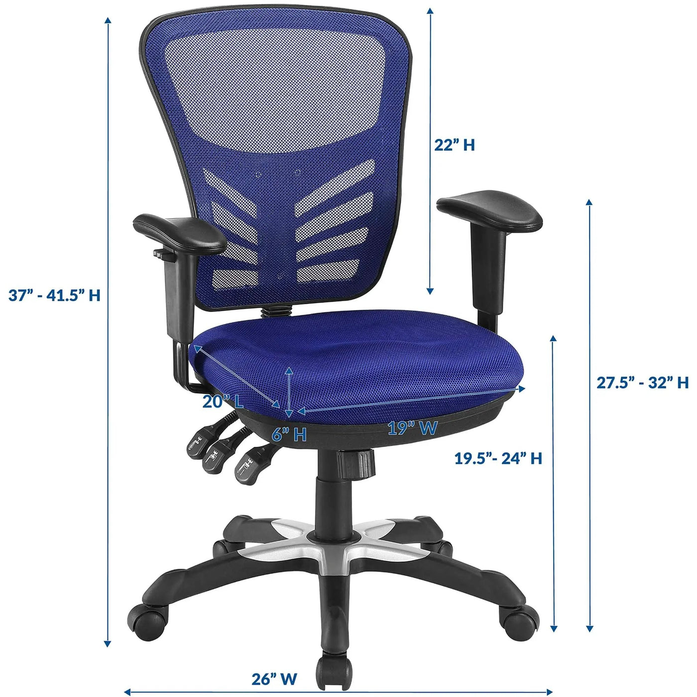 Articulate Mesh Office Chair by Modway by HouseOfZazla