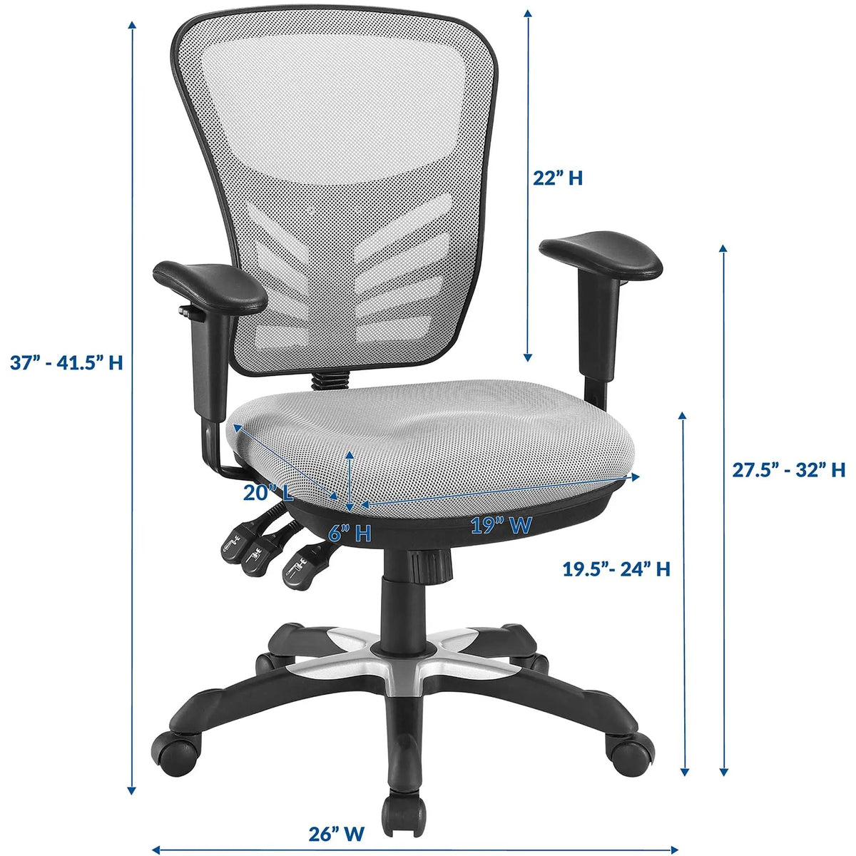 Articulate Mesh Office Chair by Modway by HouseOfZazla