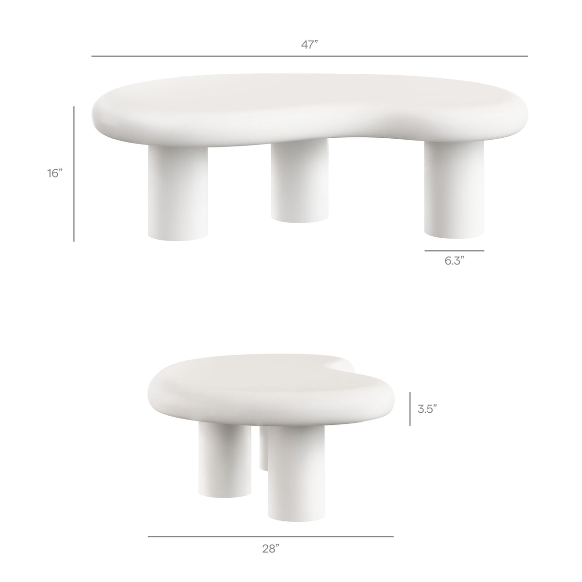 Elowen Outdoor Patio Coffee Table by Modway, photo 3 of 12