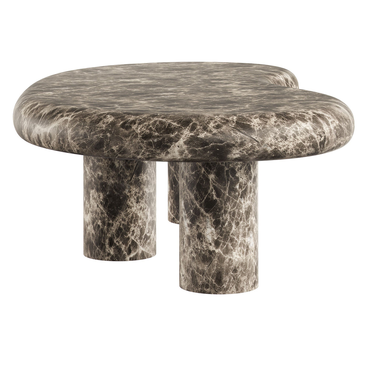 Elowen Outdoor Patio Faux Marble Coffee Table by Modway, photo 4 of 12