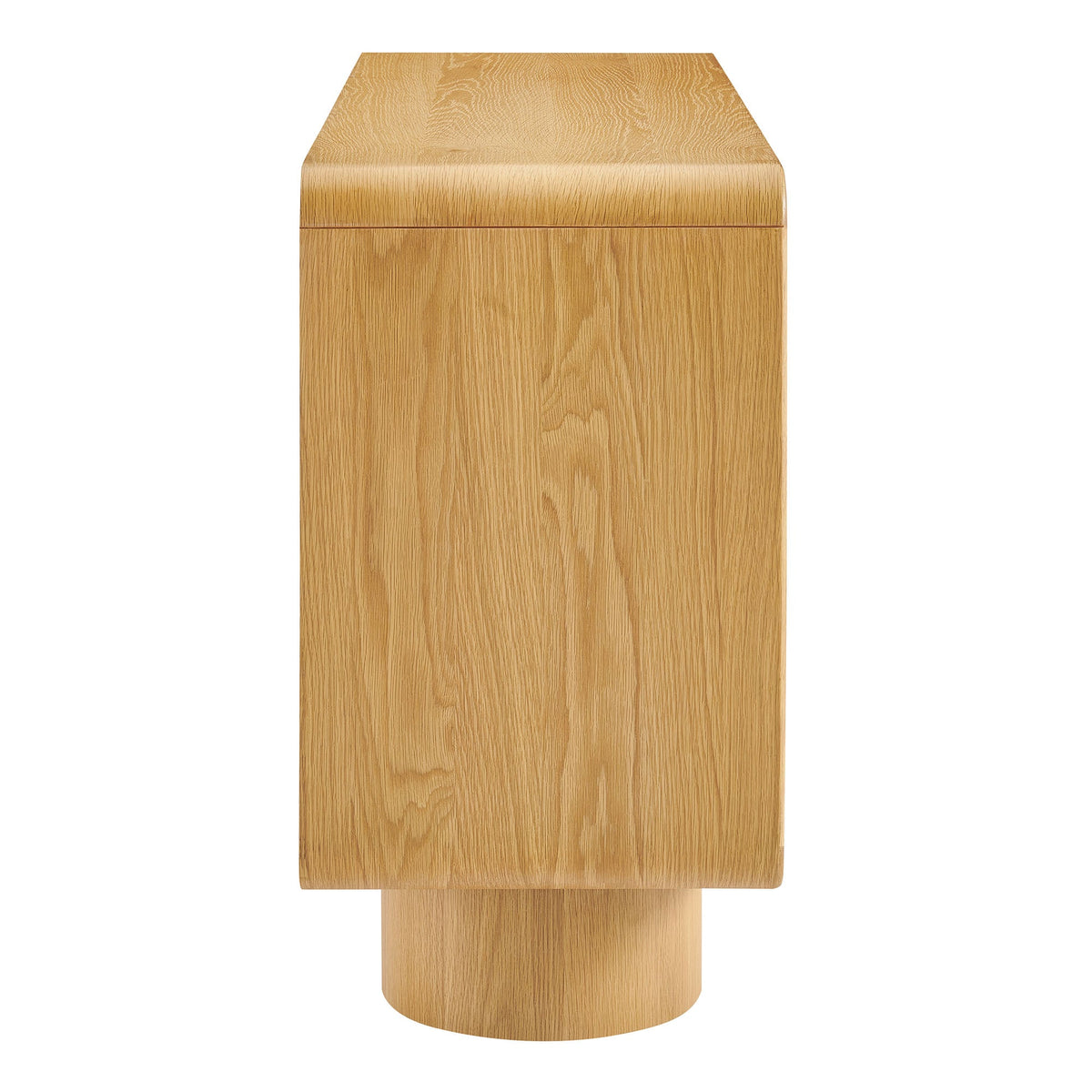 Lumo 3-Door Curved Wood Accent Cabinet by Modway, photo 4 of 39