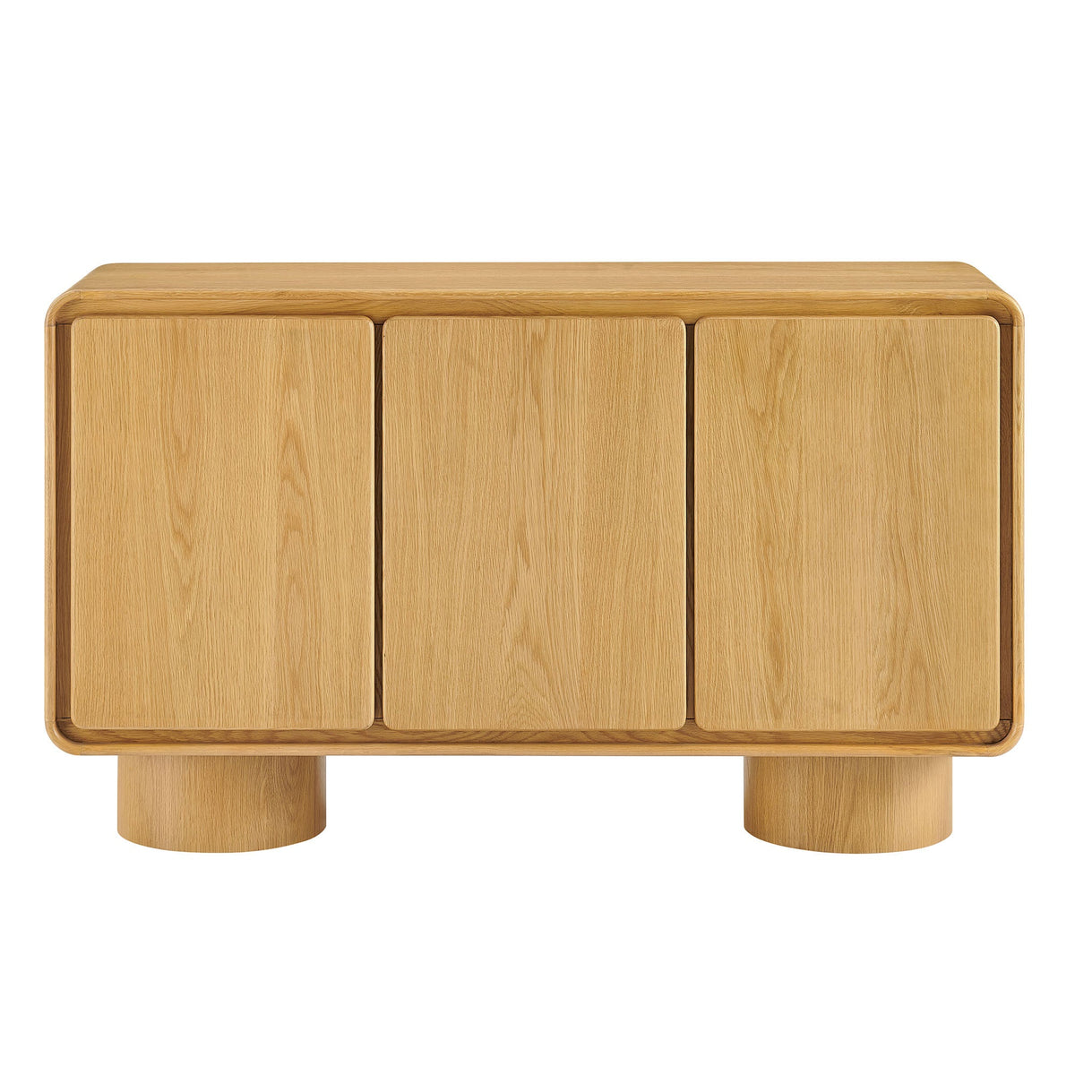 Lumo 3-Door Curved Wood Accent Cabinet by Modway, photo 5 of 39