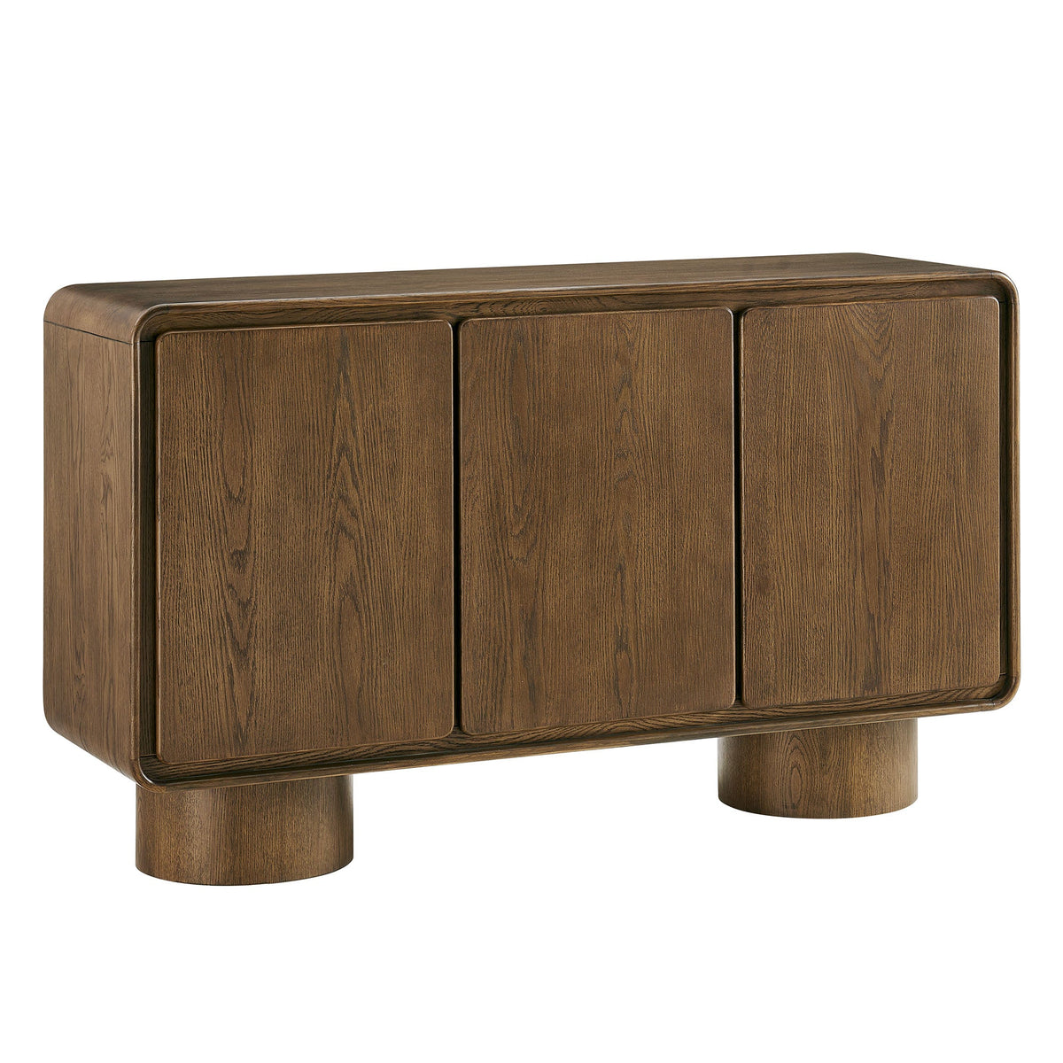 Lumo 3-Door Curved Wood Accent Cabinet by Modway, photo 27 of 39