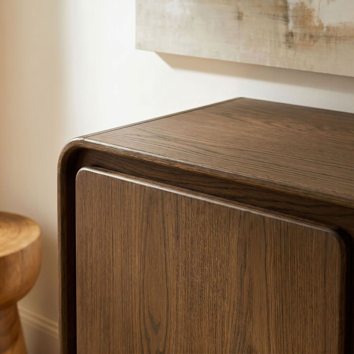 Lumo 3-Door Curved Wood Accent Cabinet by Modway, photo 37 of 39