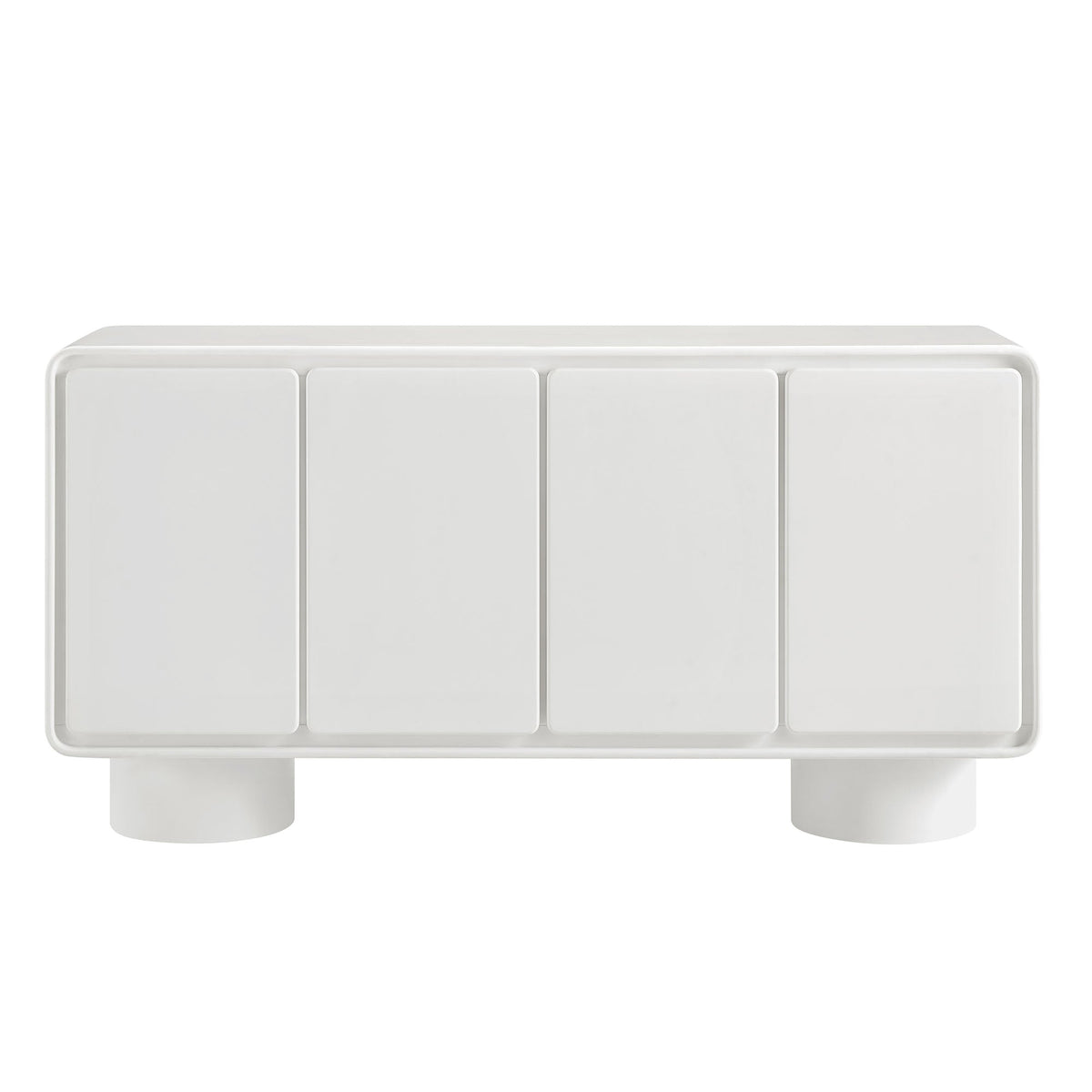 Lumo 4-Door Curved Wood Accent Cabinet by Modway, photo 18 of 39
