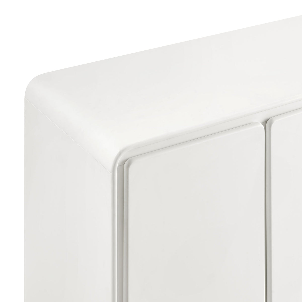 Lumo 4-Door Curved Wood Accent Cabinet by Modway, photo 20 of 39