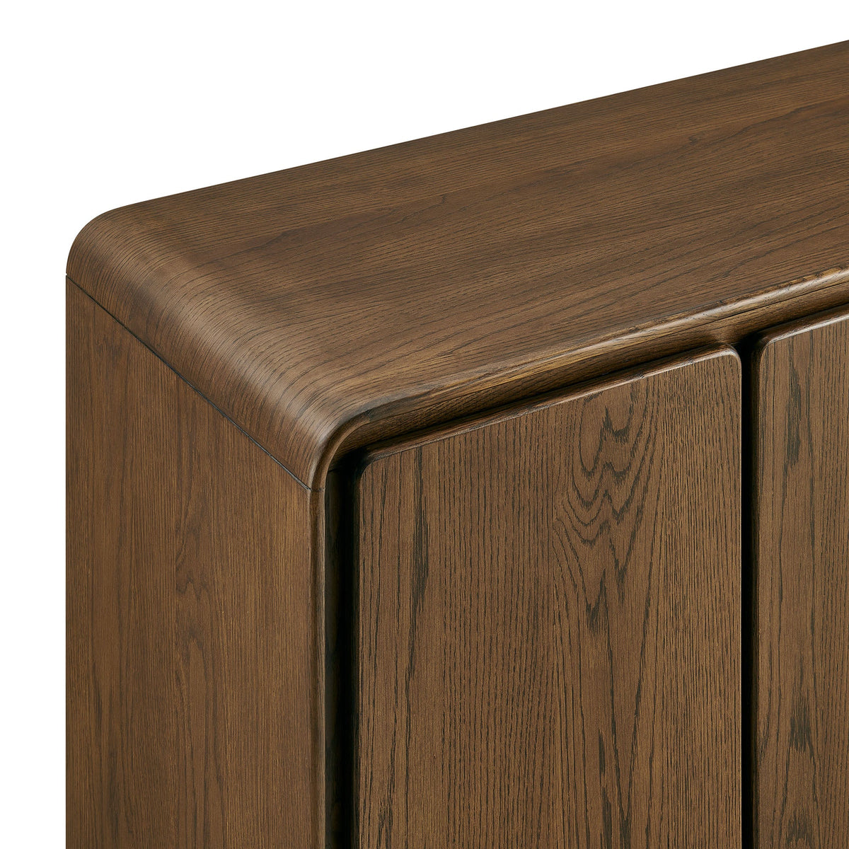 Lumo 4-Door Curved Wood Accent Cabinet by Modway, photo 33 of 39