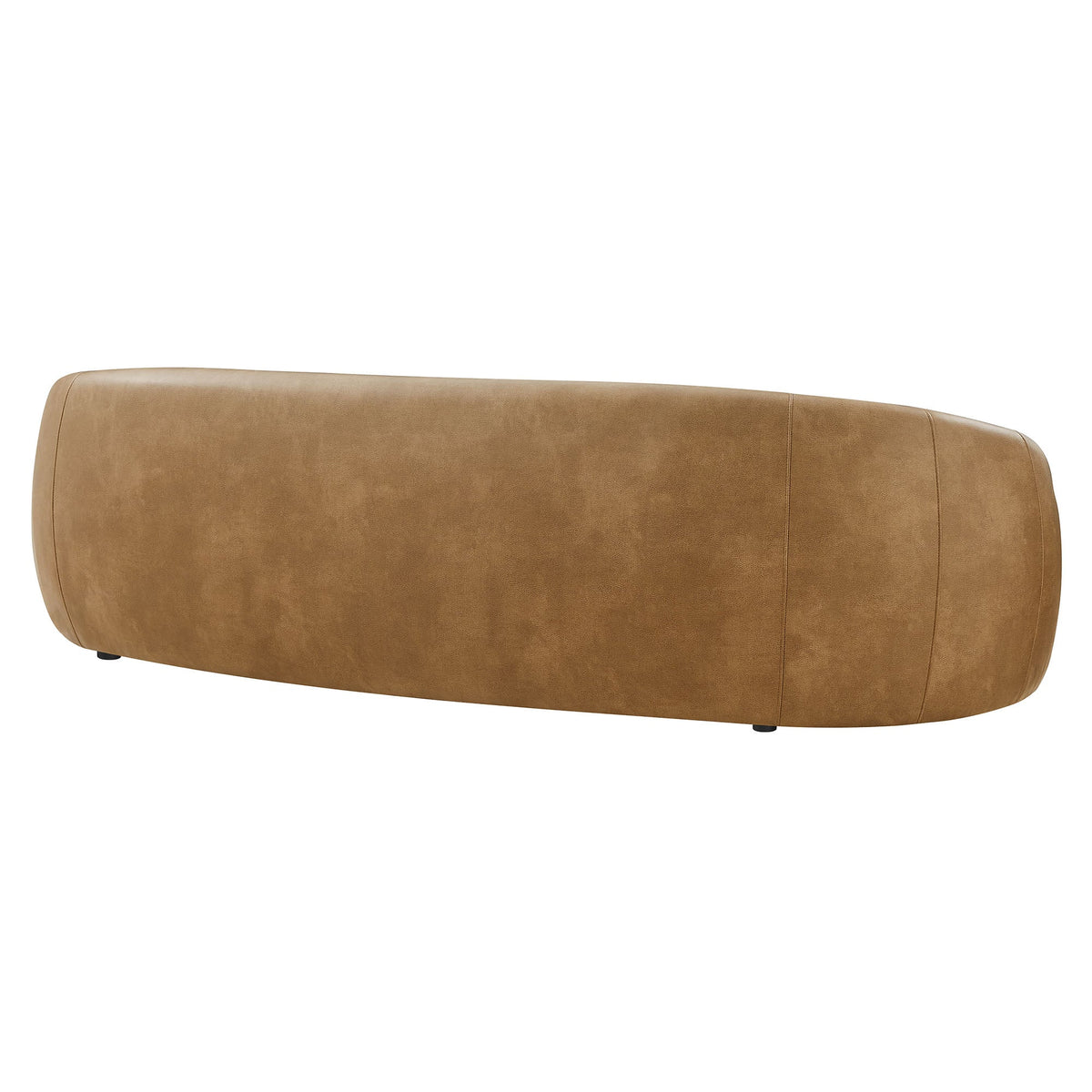 Contessa Curved Vegan Leather Sofa by Modway, photo 5 of 10