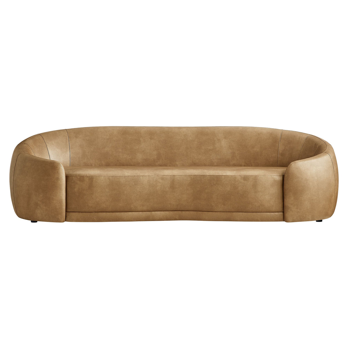 Contessa Curved Vegan Leather Sofa by Modway, photo 6 of 10