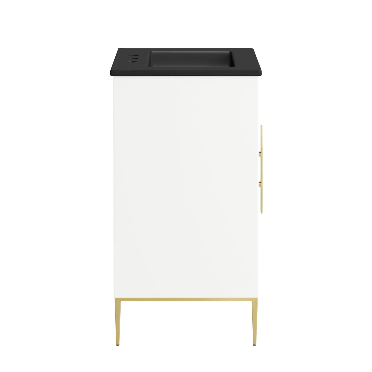 Awaken 24" Bathroom Vanity by Modway - White Black / White White, photo 4 of 22