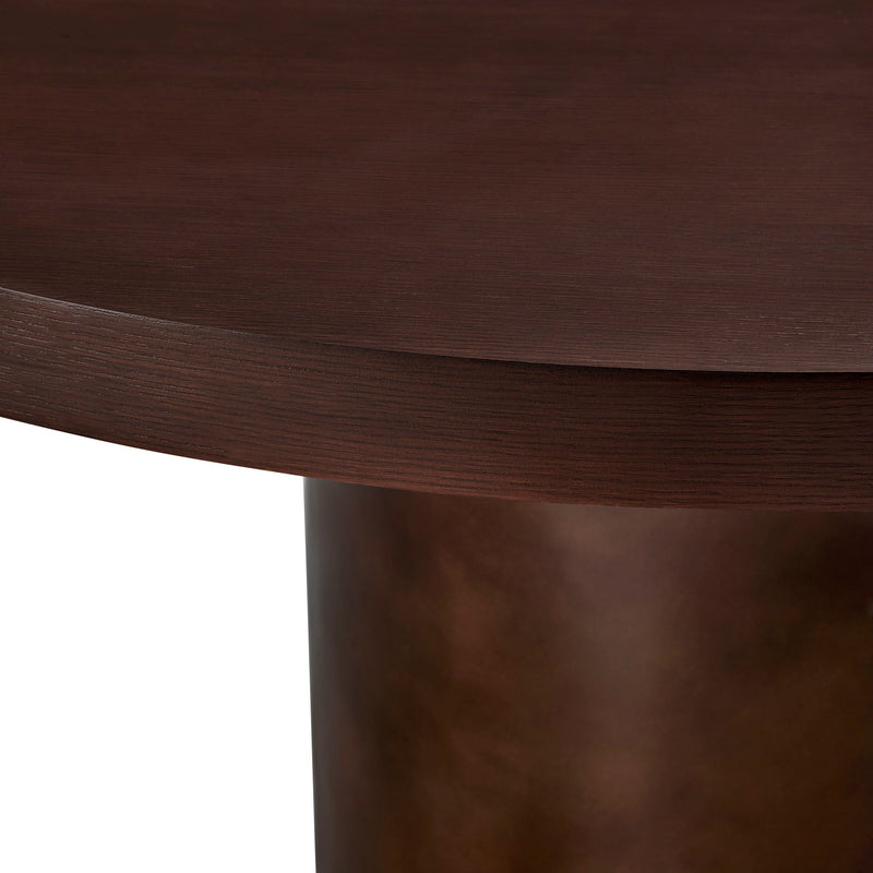 Annette 54 Inch Round Pedestal Base Dining Table by Modway, photo 5 of 8