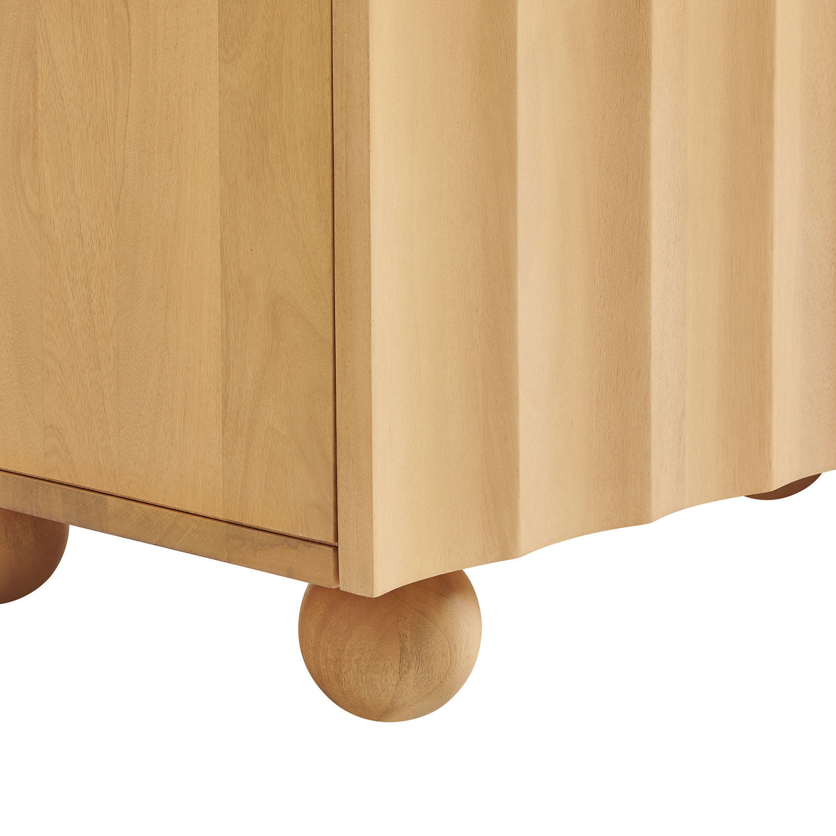 Sorren 54 Inch Scalloped Wood 3-Door Sideboard by Modway, photo 6 of 18