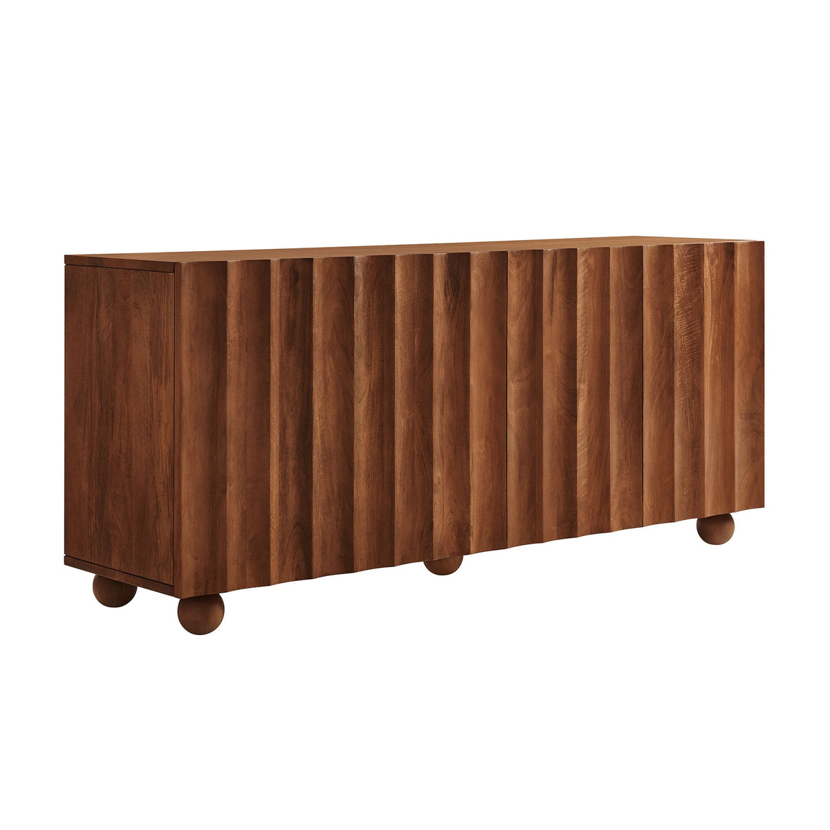 Sorren 72 Inch Scalloped Wood 4-Door Sideboard by Modway, photo 10 of 18