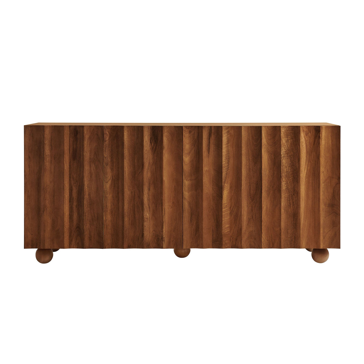 Sorren 72 Inch Scalloped Wood 4-Door Sideboard by Modway, photo 14 of 18
