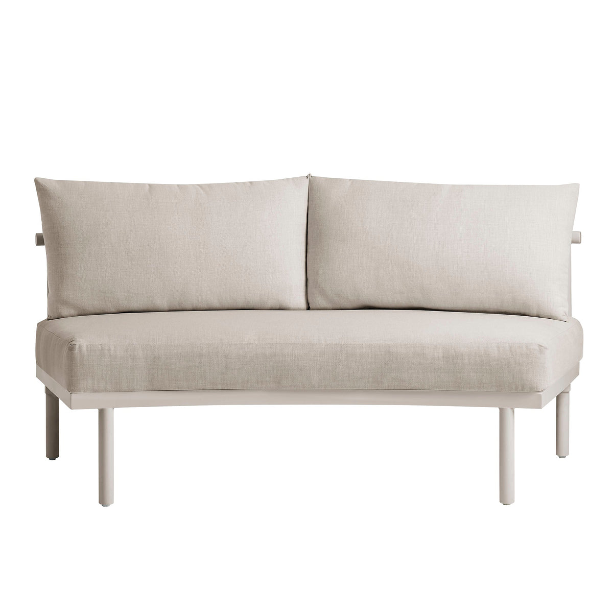 Porta 3 Piece Outdoor Patio Aluminum Modular Sofa by Modway, photo 23 of 26