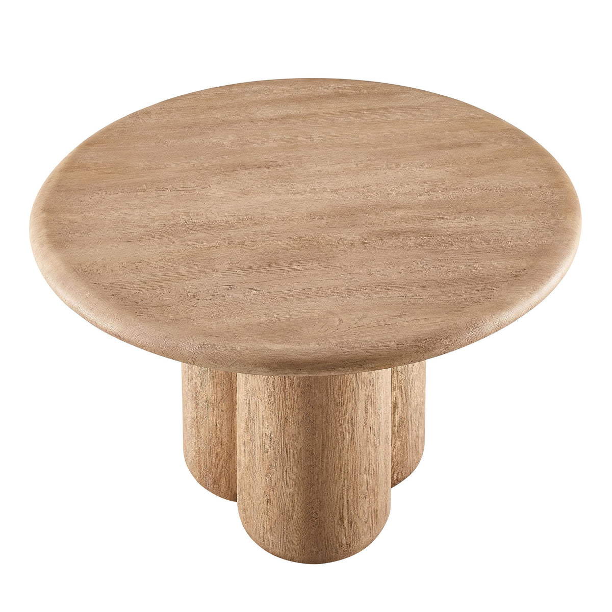 Tori 48 Inch Round Indoor and Outdoor Patio Dining Table by Modway, photo 4 of 27