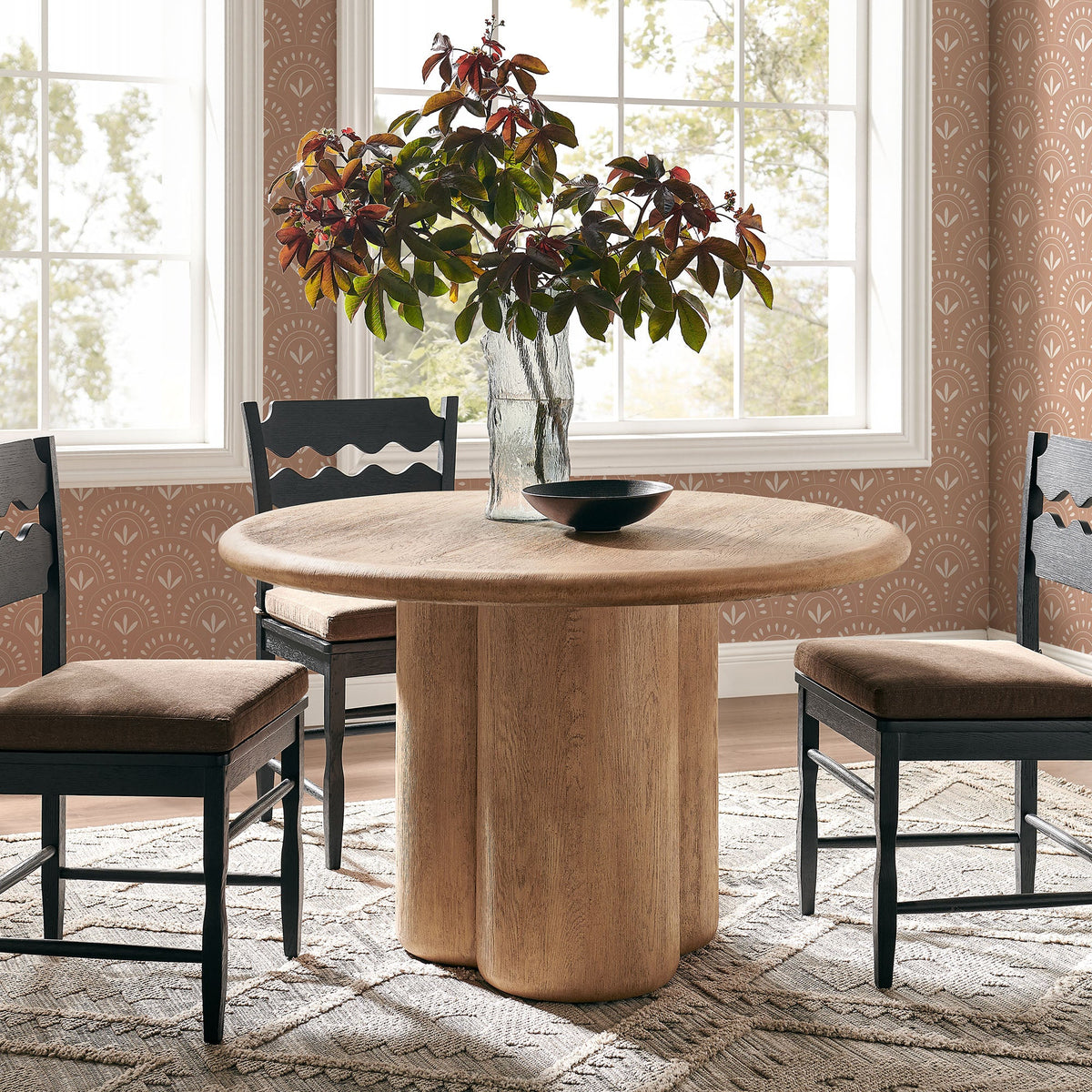 Tori 48 Inch Round Indoor and Outdoor Patio Dining Table by Modway, photo 7 of 27